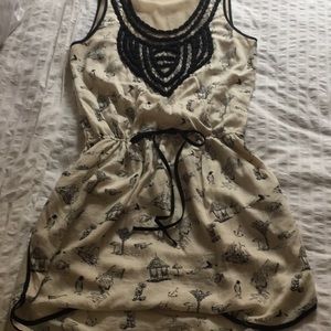 Greylin drawstring dress with pockets